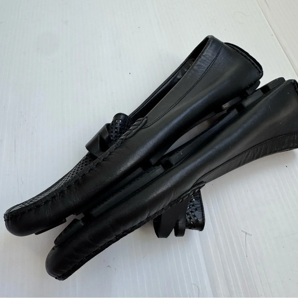 Cole Haan Men's Grand Laser Penny Driving Style Loafer Black size 9.5
